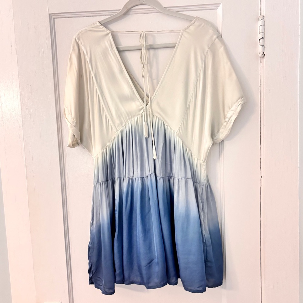 Free People Blue Ombre Dress